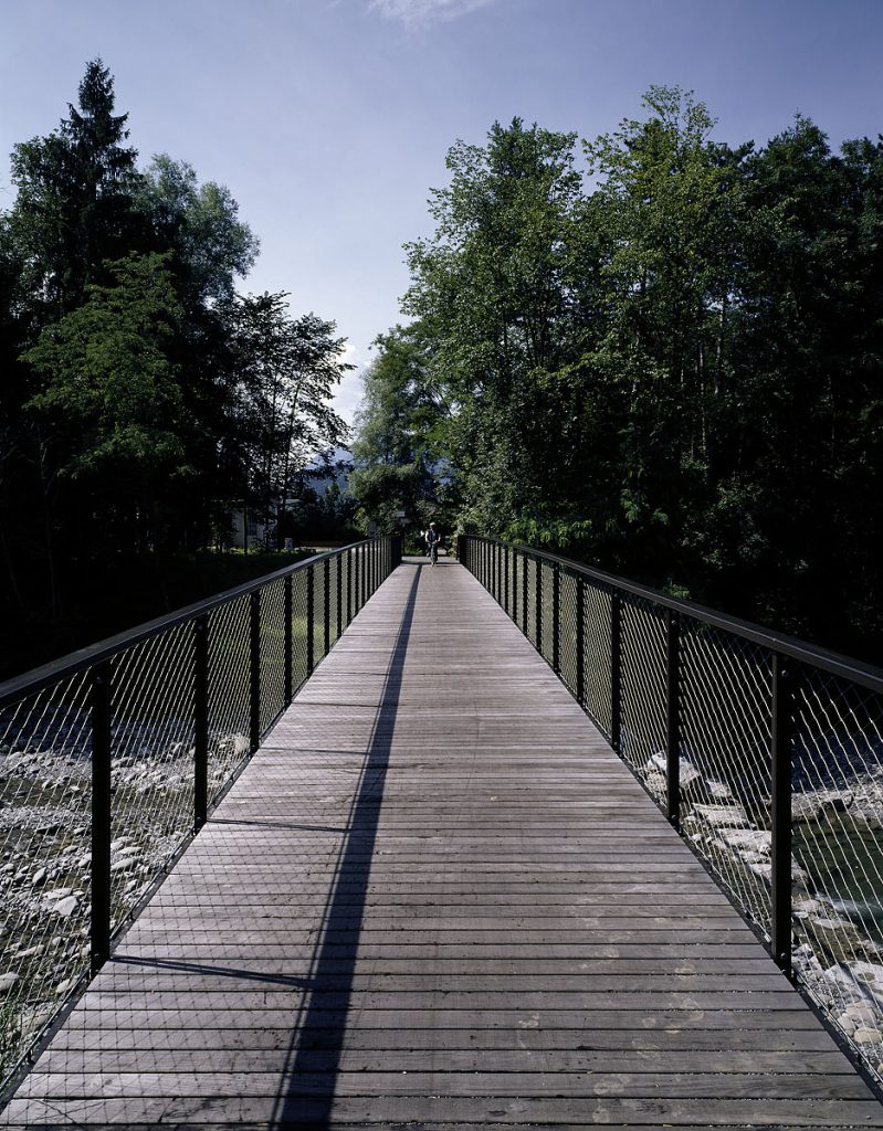 Rad- und Fußgängerbrücke Frutzbach