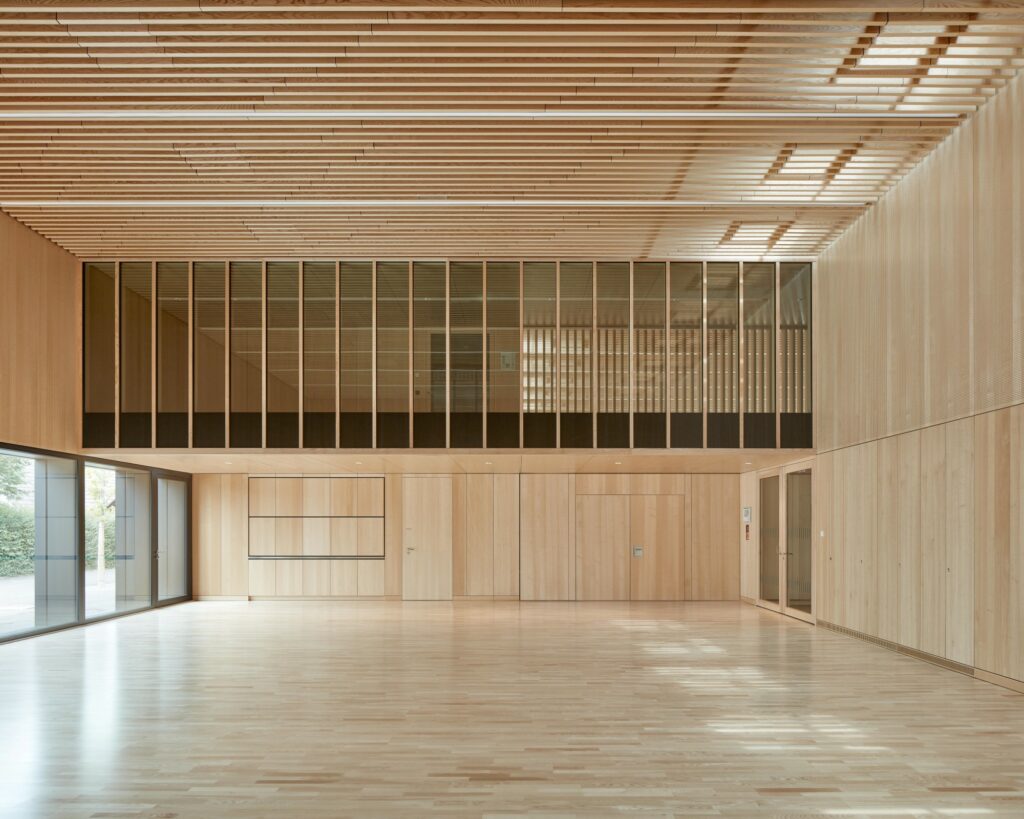 Mehrzweckhalle Meckenbeuren ©Cukrowicz Nachbaur Architekten