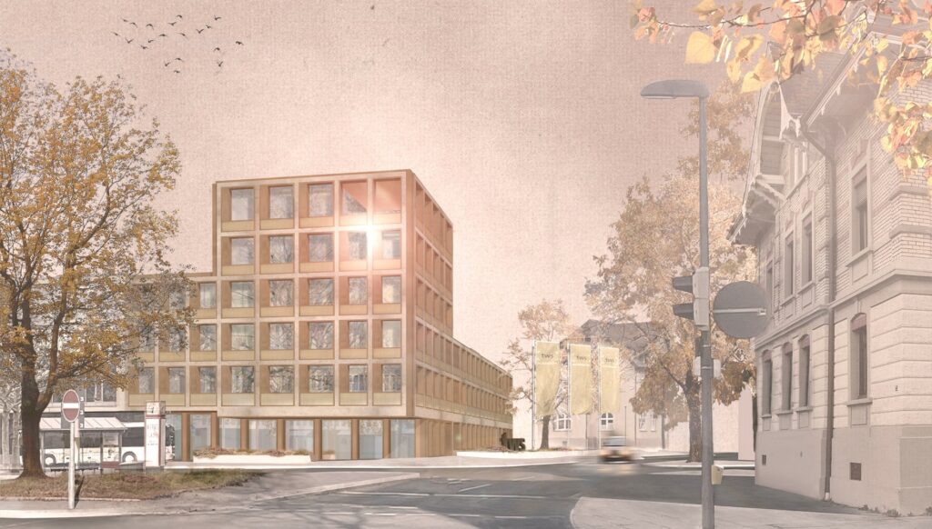Verwaltungsgebäude der TWS in Ravensburg © Josef Prinz