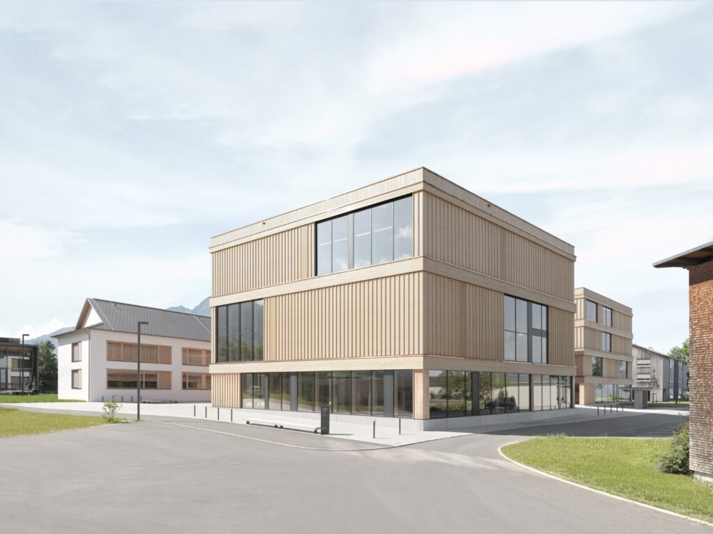 Hittisau Schulen © Adolf Bereuter